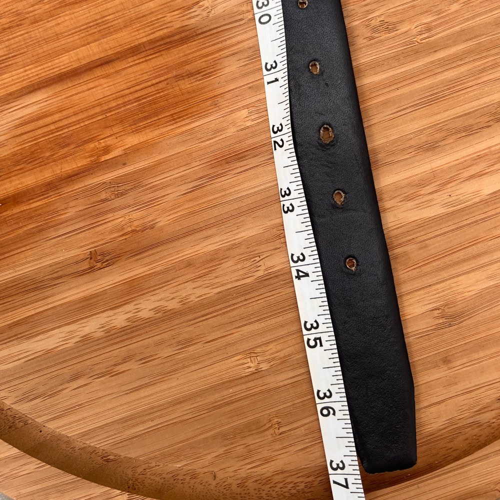 Christian Dior Vintage Leather Belt - Picture 8 of 8